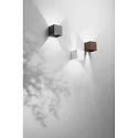 Fabas Luce outdoor wall luminaire CUBA IP54, white