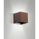 outdoor wall luminaire CUBA IP54, corten