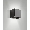 outdoor wall luminaire CUBA IP54, dark grey