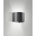 outdoor wall luminaire CODY IP54, dark grey