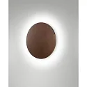 LED Außenwandleuchte ZON, 9W, 3000K, 1017lm, IK06, IP65, corten