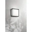 Fabas Luce outdoor wall luminaire GLAMMY E27 IP54, dark grey