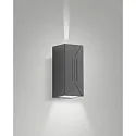 outdoor wall luminaire LULY IP65, dark grey