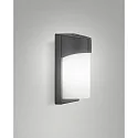 Außenwandleuchte GLUCK, E27, IK08, IP54, dunkelgrau