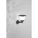 Fabas Luce outdoor wall luminaire LENA E27 IP54, dark grey