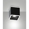 LED Deckenstrahler COIBA LxBxH 9x9x10,5cm 13W 3000K 825lm IP20 rückversetzt, eckig, schwarz