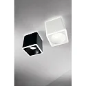Fabas Luce LED Deckenstrahler COIBA LxBxH 9x9x10,5cm 13W 3000K 825lm IP20 rückversetzt, eckig, schwarz