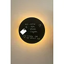 Faro LED Wandleuchte BOARD ø 35 cm, 8W, 2700K, IP20, schwarz
