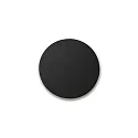LED Wandleuchte BOARD ø 45 cm, 12W, 2700K, IP20, schwarz