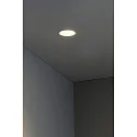 Faro Deckeneinbauleuchte FRESH GU10, IP20, weiß