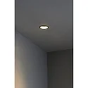 ceiling recessed luminaire FRESH GU10 IP20, black matt