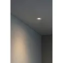 Faro ceiling recessed luminaire WET GU10 IP44, white matt