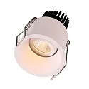 Faro ceiling recessed luminaire FOX LED IP20, white matt