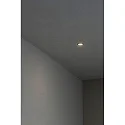 ceiling recessed luminaire FOX LED IP20, black matt