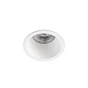 LED Deckeneinbauleuchte FOX 65 10W 2700K IP20, weiß