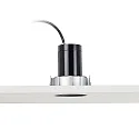 Deckeneinbauleuchte FRESH GU10, IP65, ohne Rahmen, schwarz