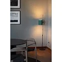Faro Stehleuchte GUADALUPE E27, IP20, schwarz matt, grün