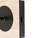 Faro LED Leseleuchte MOOD SQ 2W, 3000K, IP20, schwarz, eiche