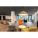 Faro pendant luminaire SAIGON IN 4 flames E27 IP20, black matt, ivory 