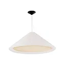 Pendelleuchte SAIGON IN ø 130 cm, E27, IP20, natur, schwarz matt