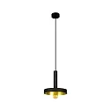 Pendelleuchte WHIZZ 1xIP27, IP20, schwarz, gold