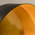 pendant luminaire WHIZZ E27 IP20, gold, black 