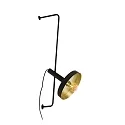 Faro Wandleuchte WHIZZ IP27, IP20, schwarz, gold