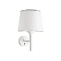 Wandleuchte SAVOY E27, IP20, weiß