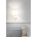 Faro Wandleuchte SAVOY E27, IP20, weiß