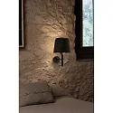 Faro Wandleuchte SAVOY E27, IP20, schwarz