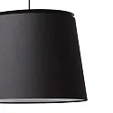pendant luminaire SAVOY E27 IP20, black 