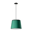 Pendelleuchte SAVOY E27, IP20, schwarz, grün