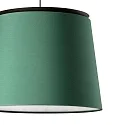 Faro Pendelleuchte SAVOY E27, IP20, schwarz, grün