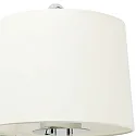 Faro floor lamp MONTREAL E27 IP20, chrome, white 
