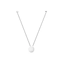 pendant luminaire MINE PC SPACE E27 IP20, white matt 