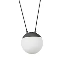 Faro pendant luminaire MINE 4 flames E27 IP20, dark grey 