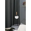 Faro pendant luminaire MINE E27 IP20, dark grey 