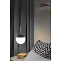 Faro pendant luminaire MINE E27 IP20, dark grey 
