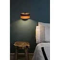 wall luminaire LOOP LED IP20, black matt 