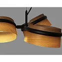LED Pendelleuchte LOOP 18W, 2700K, IP20, 3-flammig, schwarz matt