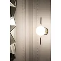 Faro wall luminaire LE LED IP20, glossy, gold 