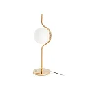 LED Tischleuchte LE VITA, 7W, 2700K, 570lm, IP20, dimmbar, gold