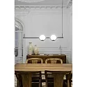 pendant luminaire LE VITA LED IP20, black matt 