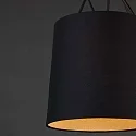 pendant luminaire TREE E27 IP20, black matt 