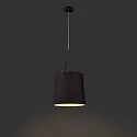 pendant luminaire TREE E27 IP20, black matt 
