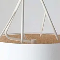 Faro pendant luminaire TREE E27 IP20, white matt 