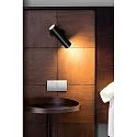 wall luminaire LINK GU10 IP20, black matt 