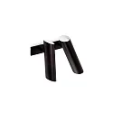 Wandleuchte LINK 2xGU10, IP20, schwarz matt
