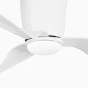Faro LED Ventilator PEMBA L, 15W, 3000K, 800lm, IP20, weiß