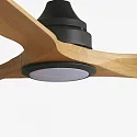 Faro LED Ventilator ALO CCT, 20W, 2700/4000/6500K, 831lm, IP20, schwarz/kiefer